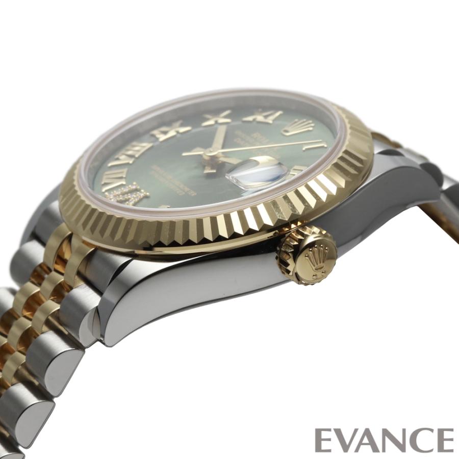 【新品】 ロレックス デイトジャスト 31 278273 オリーブグリーン ボーイズ ROLEX | デイトジャスト | 06