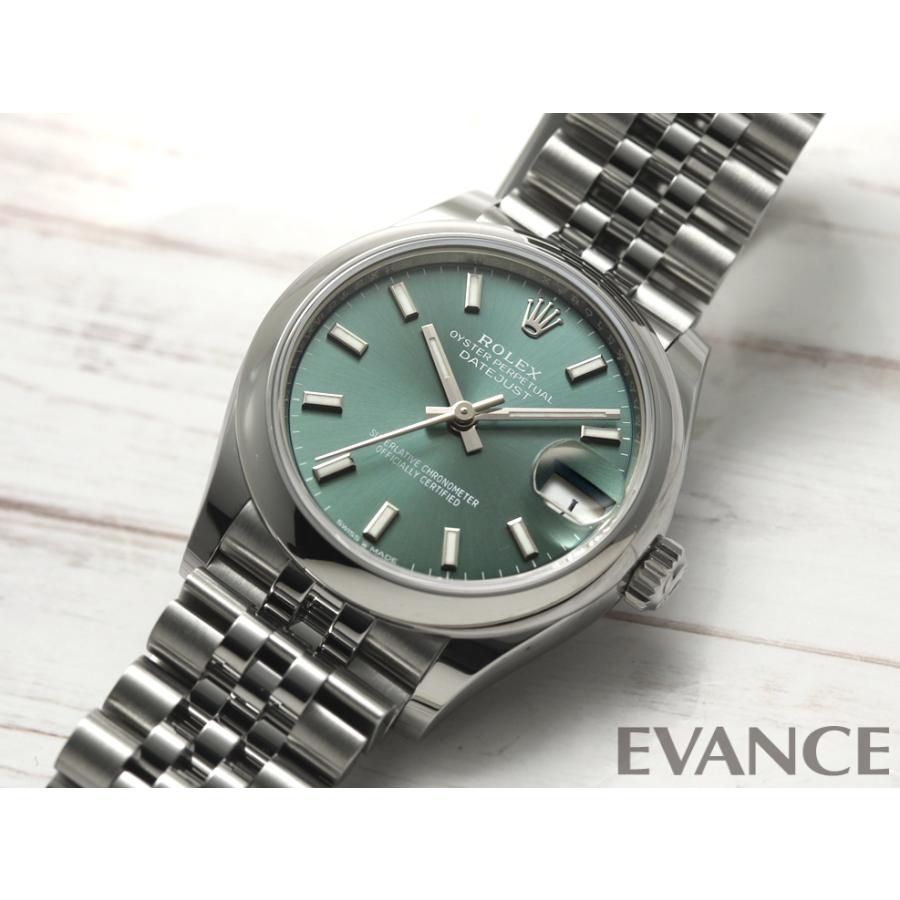 【新品】 ロレックス デイトジャスト 31 278240 ミントグリーン ボーイズ ROLEX | デイトジャスト | 02