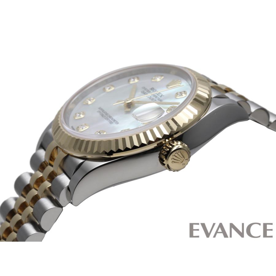 【新品】 ロレックス デイトジャスト 31 278273NG ホワイトマザーオブパール ボーイズ ROLEX | デイトジャスト | 06