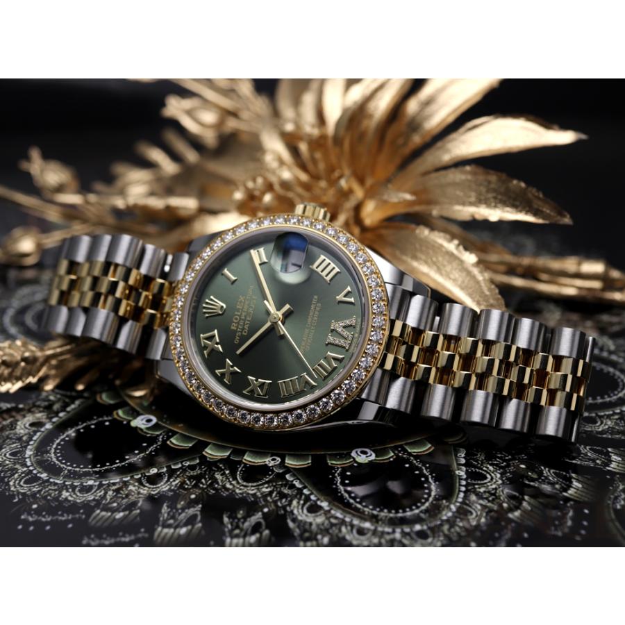 【新品】 ロレックス デイトジャスト 31 278383RBR オリーブグリーン ボーイズ ROLEX | デイトジャスト | 02