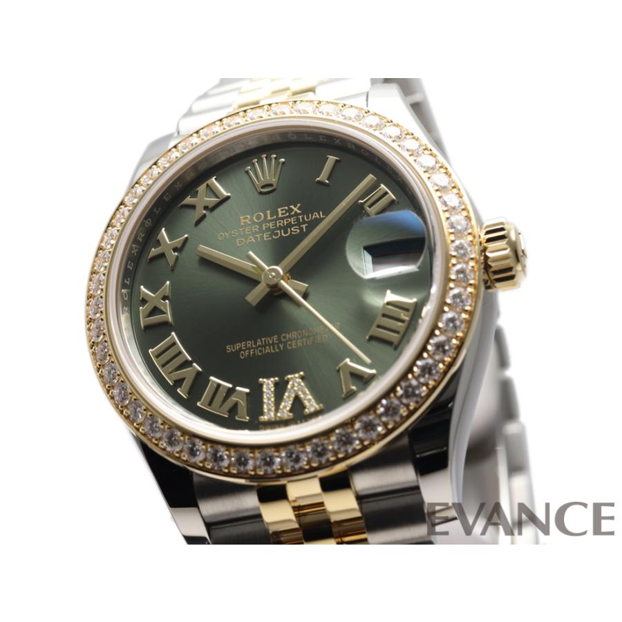 【新品】 ロレックス デイトジャスト 31 278383RBR オリーブグリーン ボーイズ ROLEX | デイトジャスト | 04