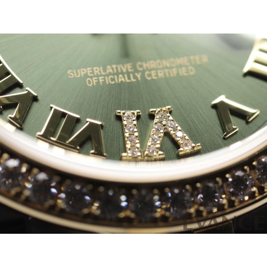 【新品】 ロレックス デイトジャスト 31 278383RBR オリーブグリーン ボーイズ ROLEX | デイトジャスト | 06