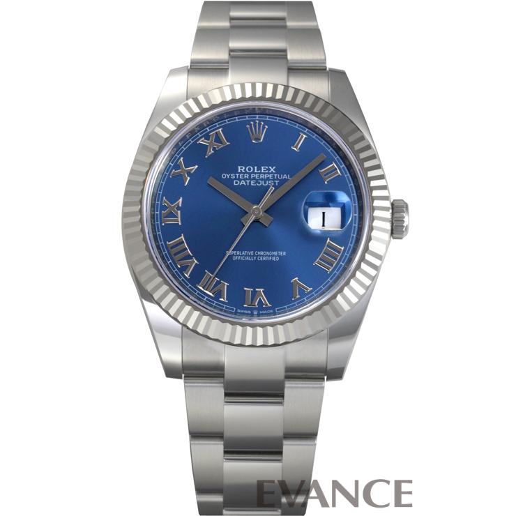 【新品】 ロレックス デイトジャスト 41 126334 アズーロブルー メンズ ROLEX | デイトジャスト | 01