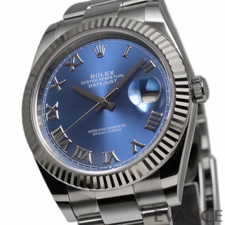 【新品】 ロレックス デイトジャスト 41 126334 アズーロブルー メンズ ROLEX | デイトジャスト | 03