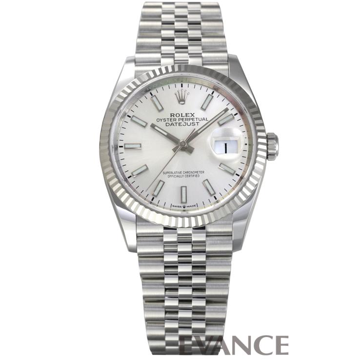 デイトジャスト 【新品】 ロレックス 36 126234 シルバー メンズ ROLEX