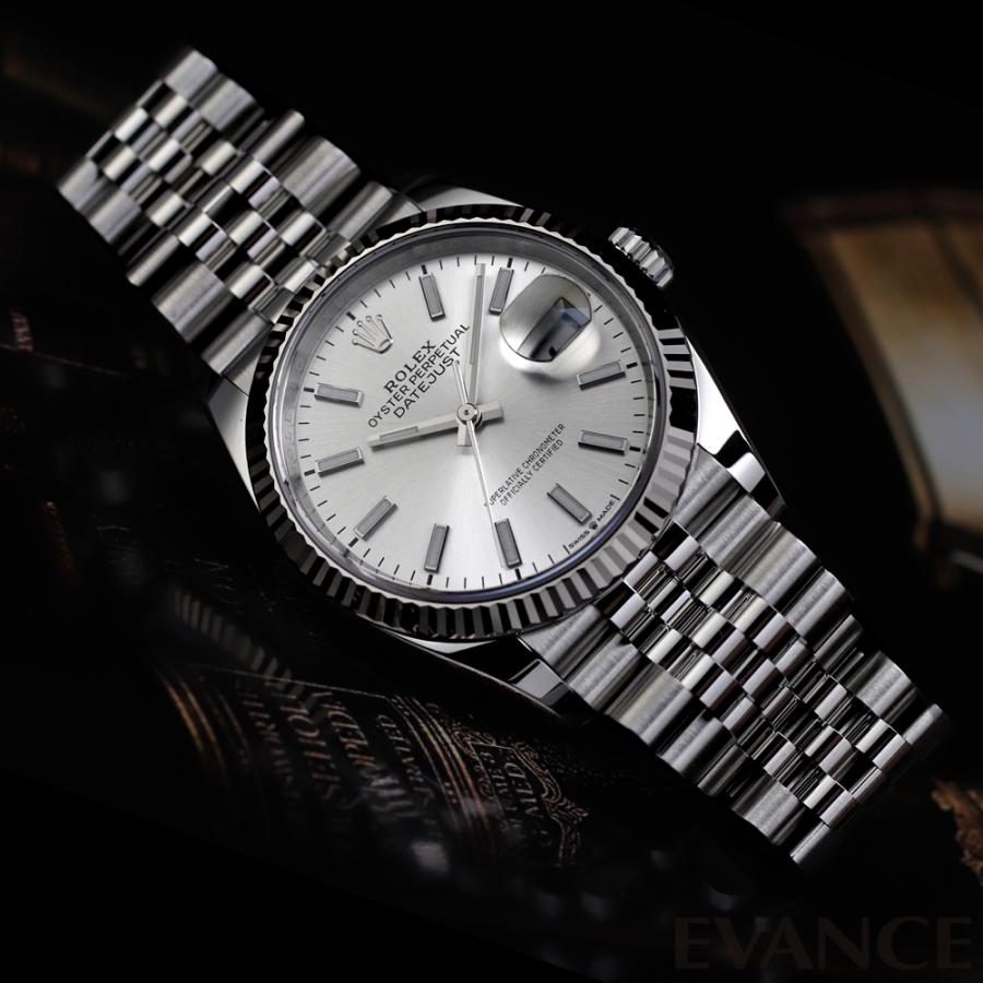 デイトジャスト 【新品】 ロレックス 36 126234 シルバー メンズ ROLEX