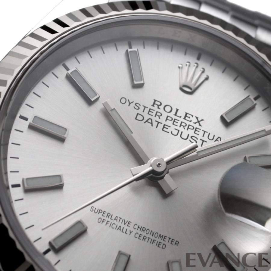 デイトジャスト 【新品】 ロレックス 36 126234 シルバー メンズ ROLEX