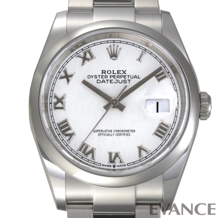 あん様ホワイト 未使用)ROLEX ロレックス デイトジャスト 36 126200 ホワイト