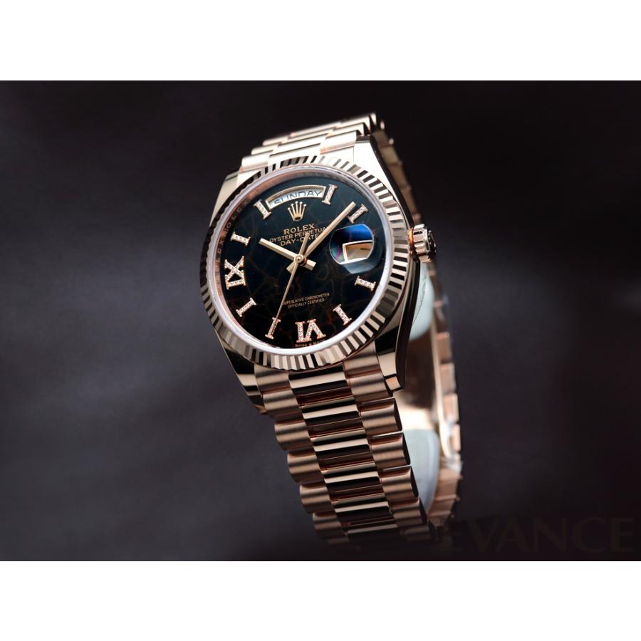 （未使用品）ロレックス デイデイト 36 128235 アイゼンキーゼル メンズ ROLEX｜evance-web｜03