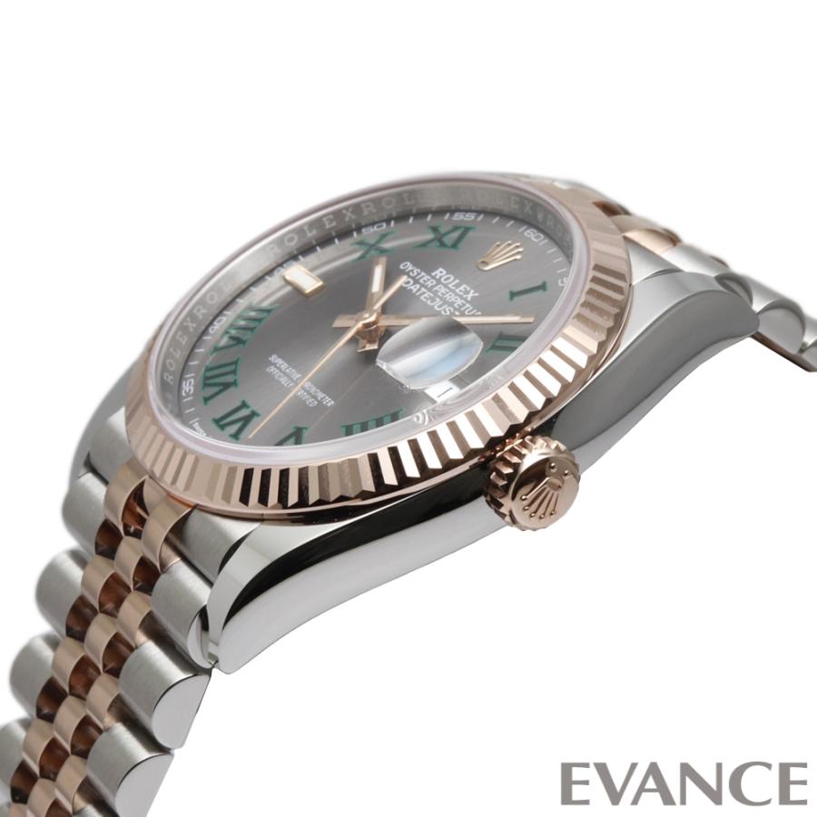 デイトジャスト 【新品】 ロレックス 36 126231 スレート メンズ ROLEX