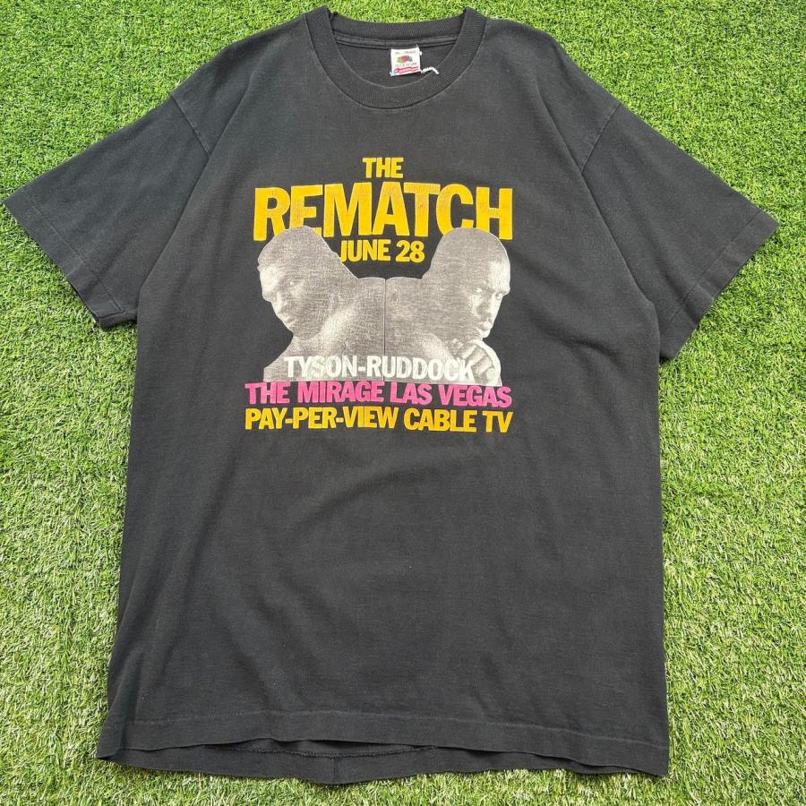 90s USA製 FRUIT OF THE LOOM Tシャツ メンズ XLマイクタイソン