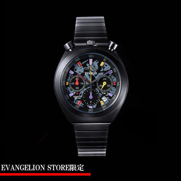 EVANGELION STORE オリジナル腕時計 CITIZEN TSUNO CHRONO feat.RADIO EVA[お届け予定：2023年1月]｜evastore｜01