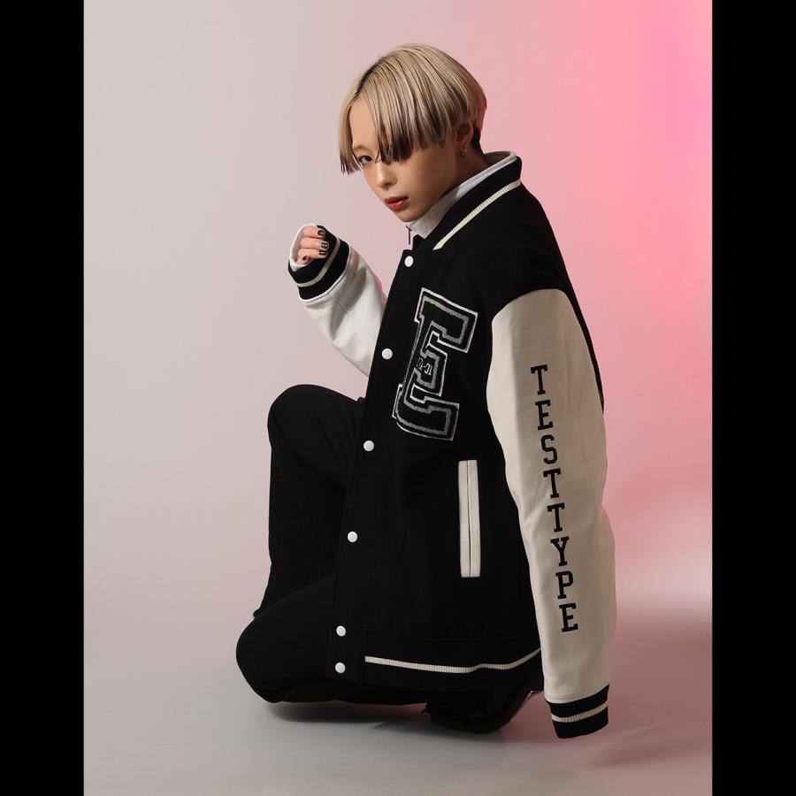 RADIO EVA 862 EVANGELION BASEBALL JACKET/BLACK×WHITE（EVA-01