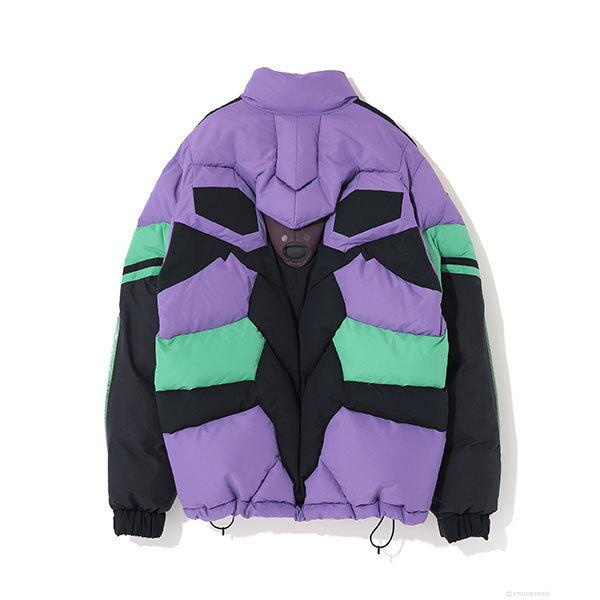 アシックス ダウンコート XL パープル