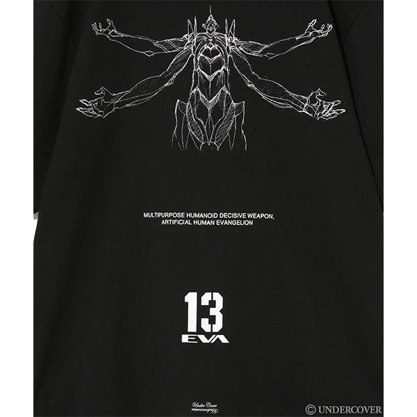 【EVA×UNDERCOVER】Tシャツ 13号機/BLACK/サイズ3（L）｜evastore｜04