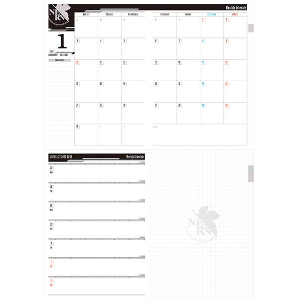 Evangelion Storeオリジナル 22年スケジュール帳 Nervマーク Evangelion Store Yahoo 店 通販 Yahoo ショッピング