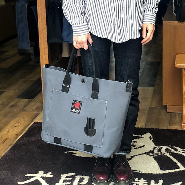 エヴァンゲリオン X 犬印鞄製作所 6号帆布2ウェイバケツトート 大 ブルーグレー E Evangelion Store Yahoo 店 通販 Yahoo ショッピング