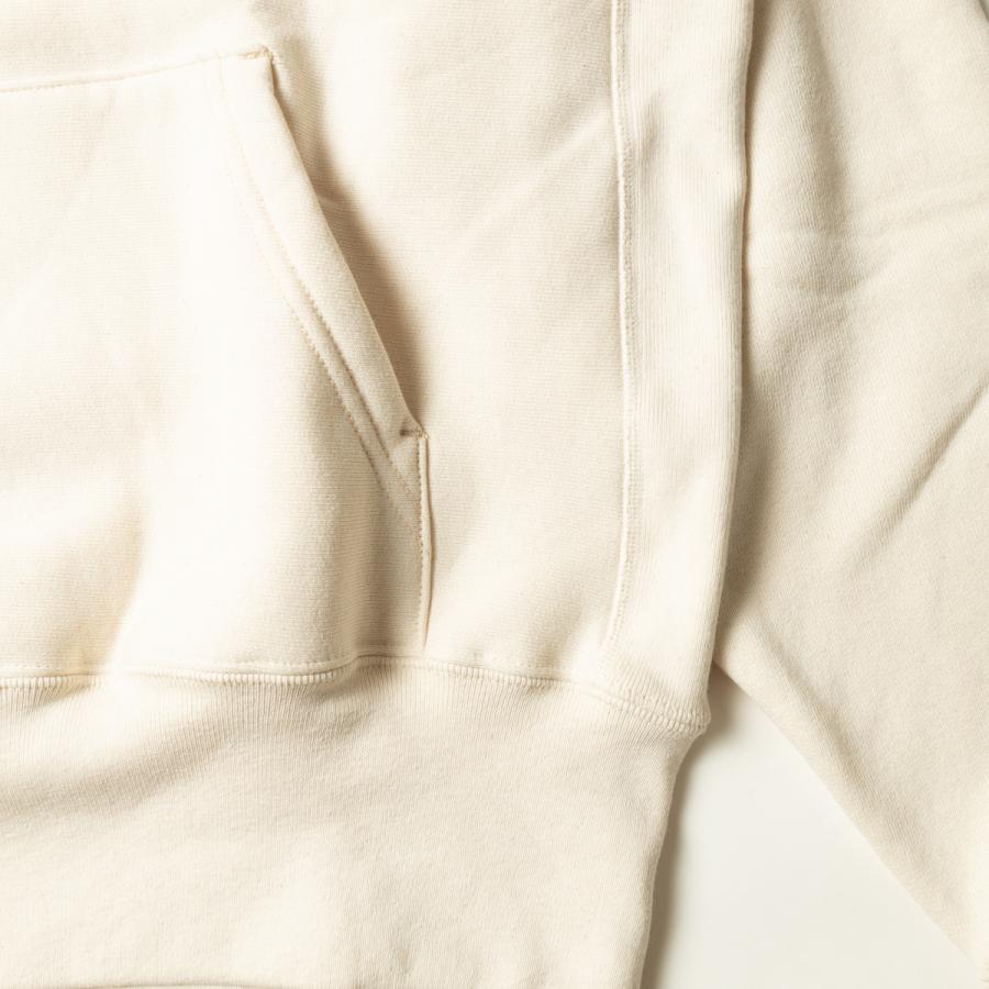 キャンバー CAMBER クロスニット 12oz ヘビーウエイト プルオーバーパーカー ＃232 ナチュラル アメリカ製 生成
