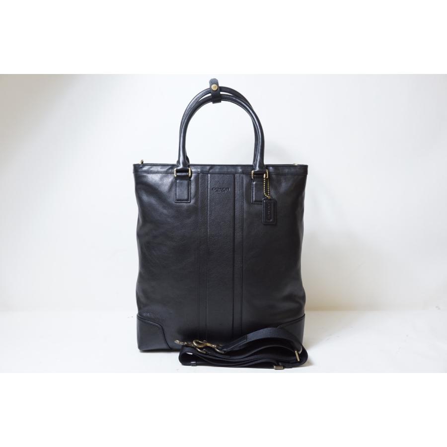 美品】COACH コーチ ビジネストート ヘリテージ ウェブ レザー