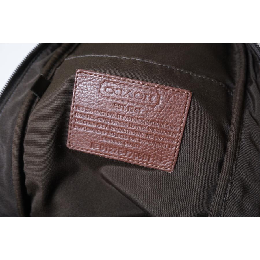 COACH 美品 コーチ キャムデンレザースリング ショルダーバッグ COACH 美品 コーチ キャムデンレザースリング ショルダーバッグ