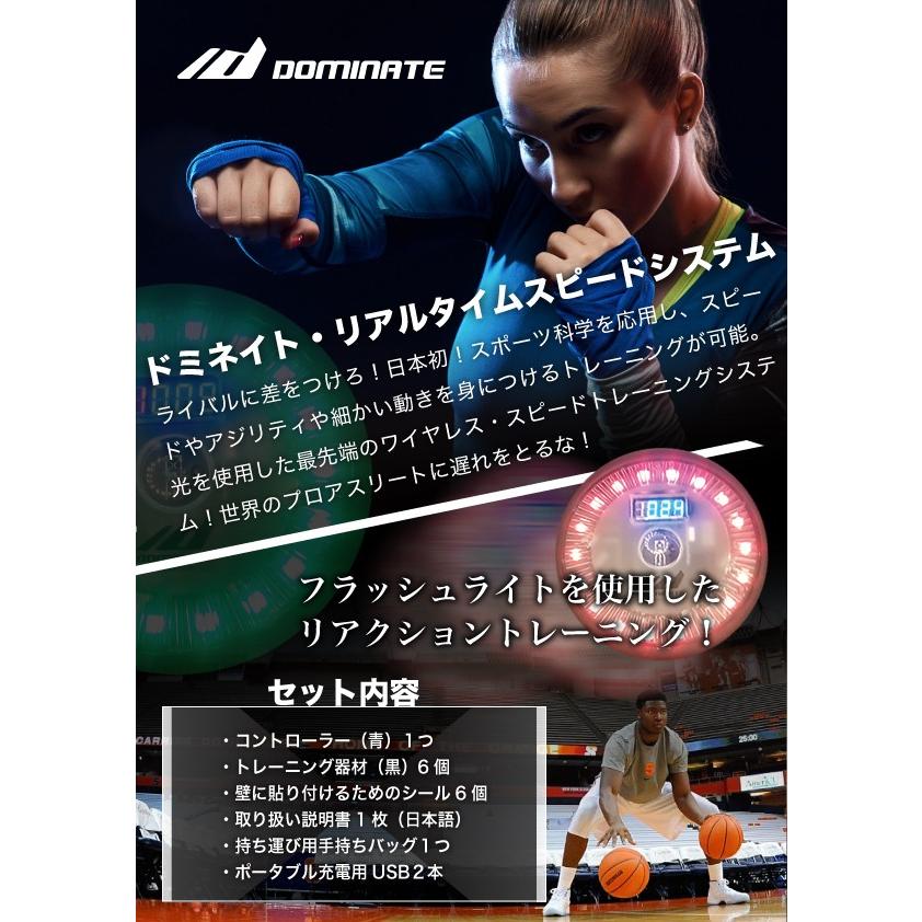 国内正規品 スポーツの反応速度アップトレーニングキット Dominateドミネイト スピードトレーニングキット トレーニング用品 ビジョントレーニング ホームトレーニング 家庭トレーニング トレーニンググッズ トレーニング器具 フィットネス トレーニング Speed1