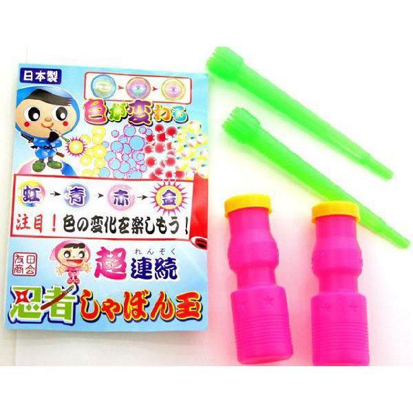 忍者超連続しゃぼん玉 12入【シャボン玉】 : イベント用品問屋トチギヤ