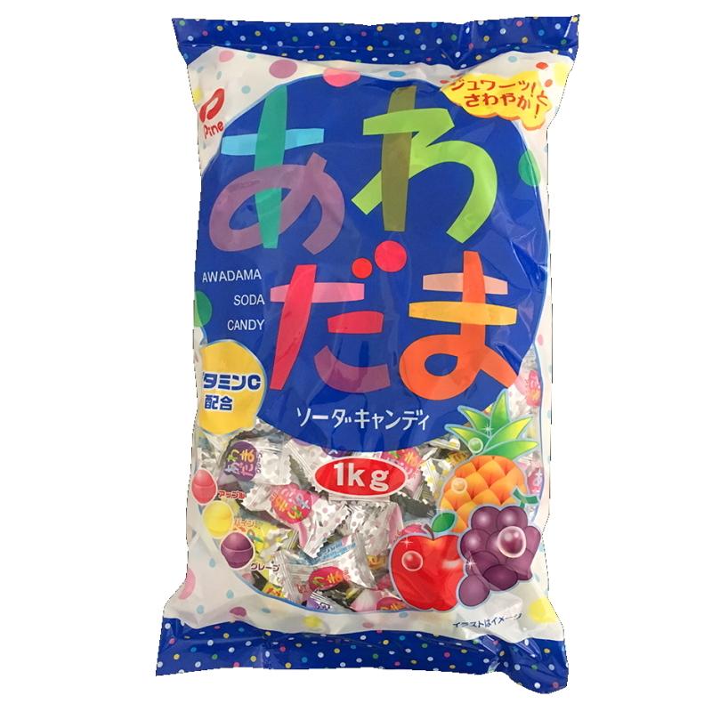 1kgあわ玉【あわだま アワダマ 泡玉 アワ玉 アメ玉 駄菓子