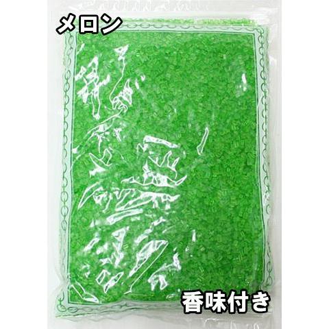 綿菓子用カラーザラメ　１ｋｇ入　【メロン】｜event-goods