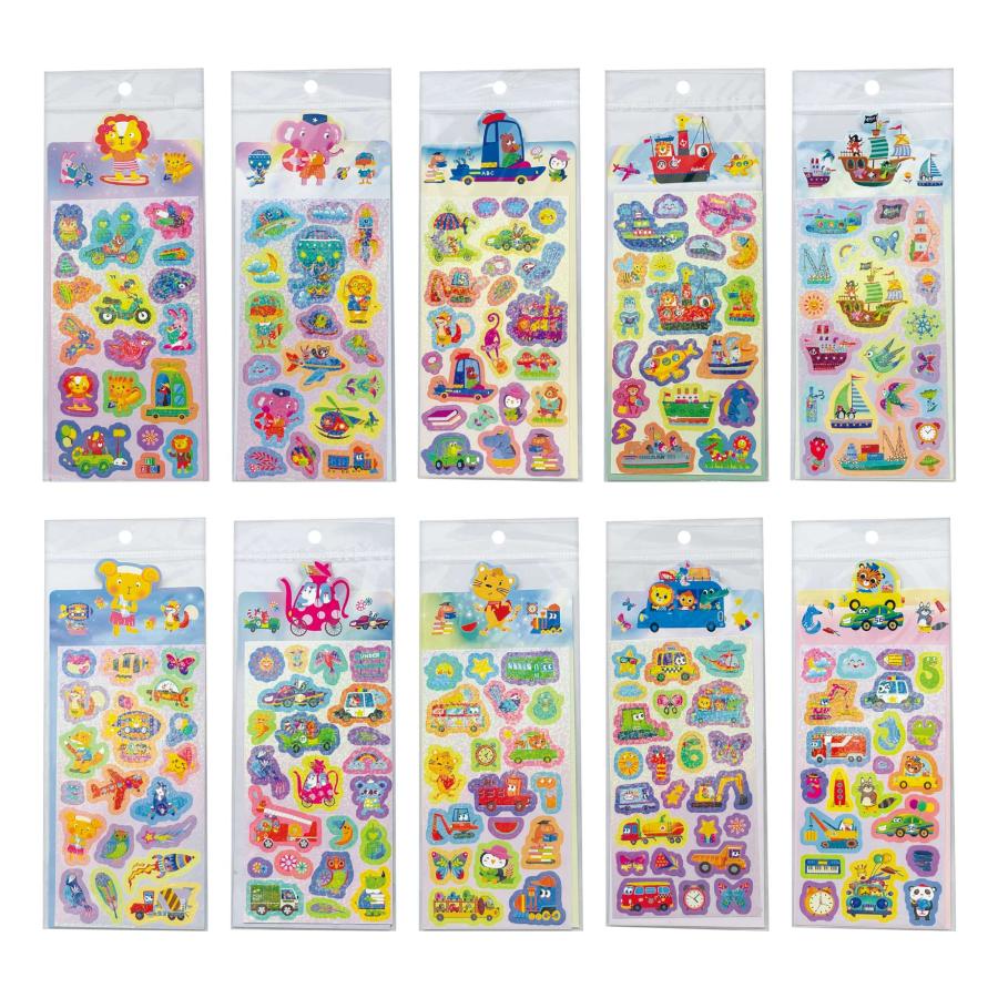 ハッピーシール10種 50個入 : イベント用品問屋トチギヤ - 通販