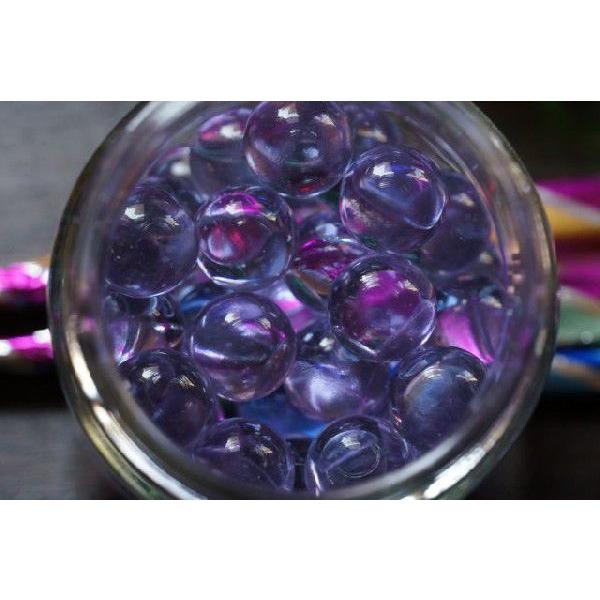 ビー玉】 15mm ニューカラーマーブル 250入【バイオレット