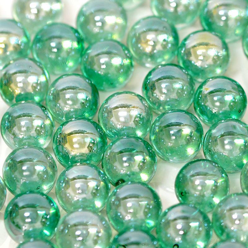 ビー玉】 12.5mm オーロラカラーマーブル 500入【エメラルドグリーン