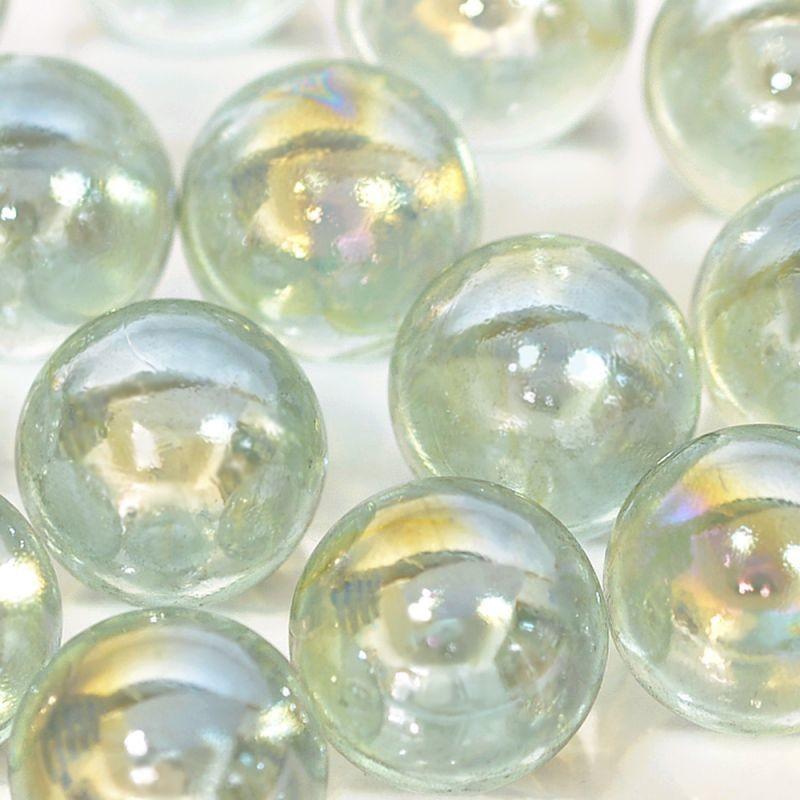 ビー玉】 25mm オーロラカラーマーブル 65入【クリアー】 : イベント