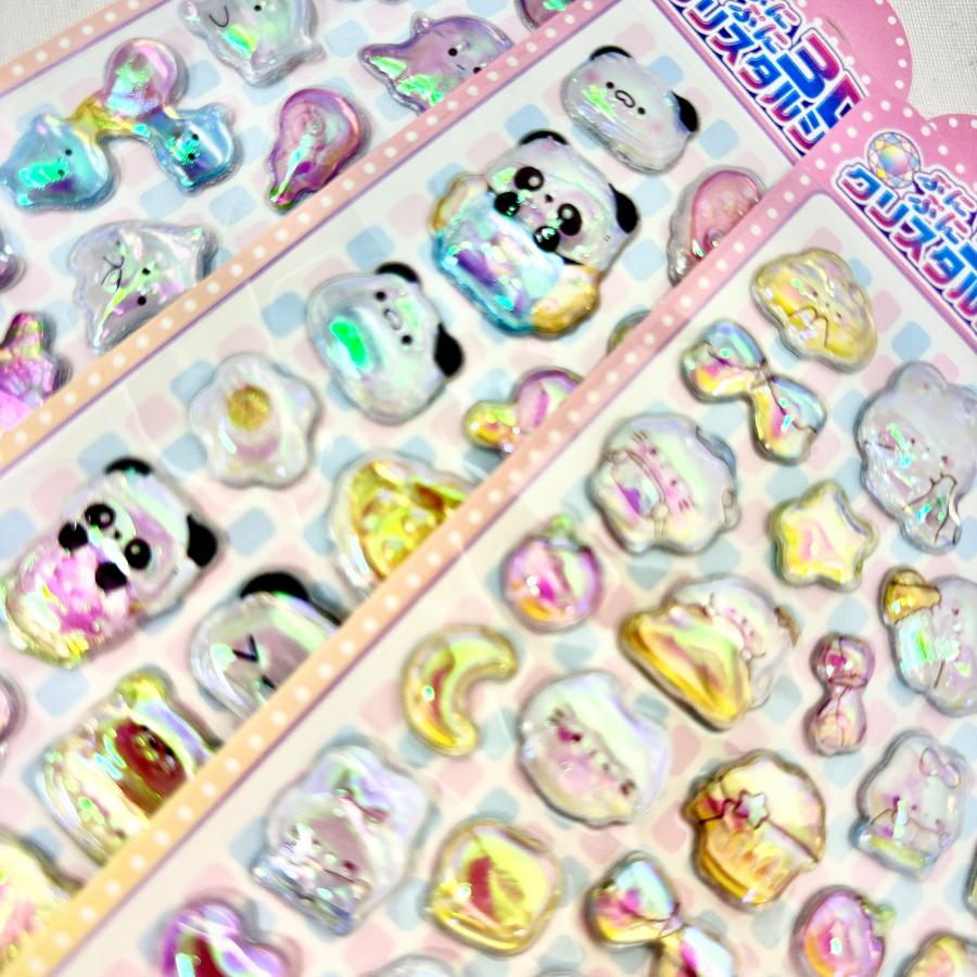 ぷにぷに3Dクリスタルシール 12入 : イベント用品問屋トチギヤ - 通販