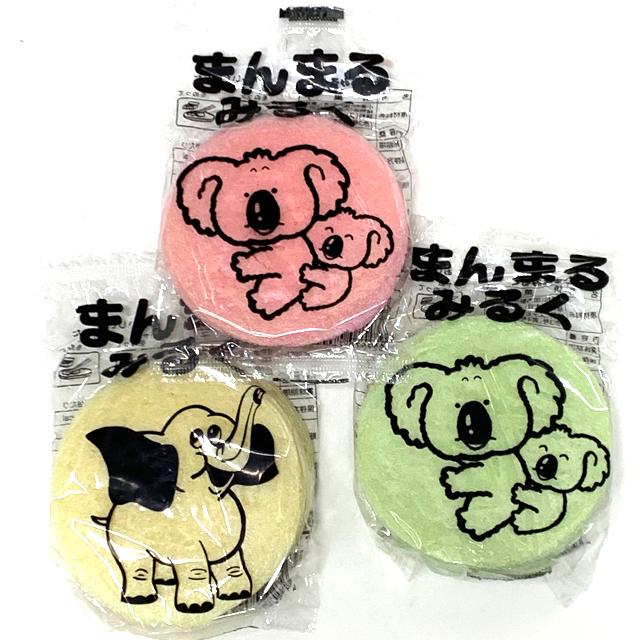 まんまるみるく 20入【類似品：ミルク煎餅/ミルクセンベイ