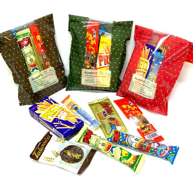 お菓子詰め合わせ 行楽パック どれか1個（複数ご注文の場合は色