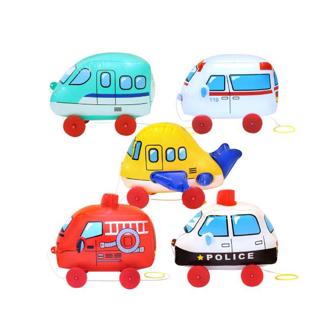 お散歩コロコロ働く乗り物 5種入（おさんぽシリーズ） : イベント用品