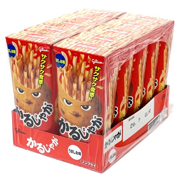 グリコ かるじゃが うましお味 41g 160コ入り 2024/08/06発売 (4901005540095c) かるじゃが うましお味41g 10入【菓子】 : イベント用品問屋トチギヤ