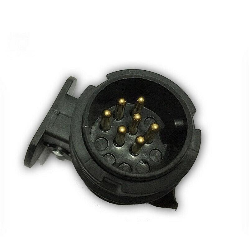 13ピンから7ピン 変換ソケット トレーラートラック ヒッチメンバー 牽引 アダプター 13to7PinTrailerTruck