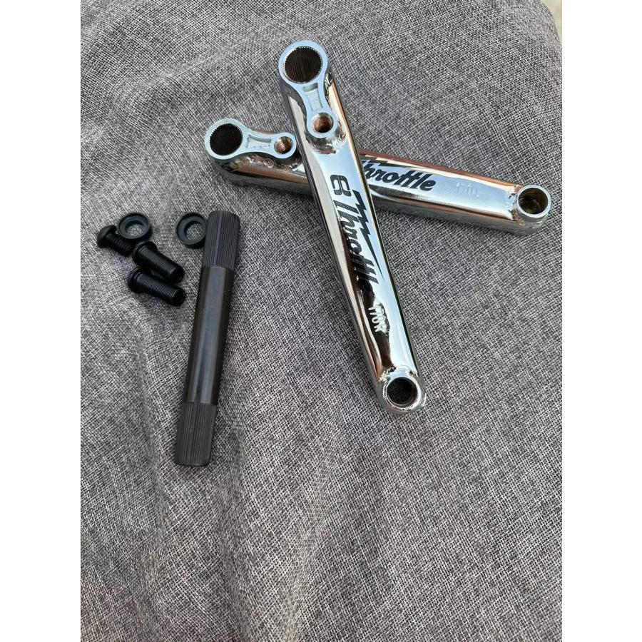 Eastern Bikes Throttle BMX クランク 170mm 19mm 48-spline Eastern Bikes Throttle BMX クランク 170mm 19mm 48-spline