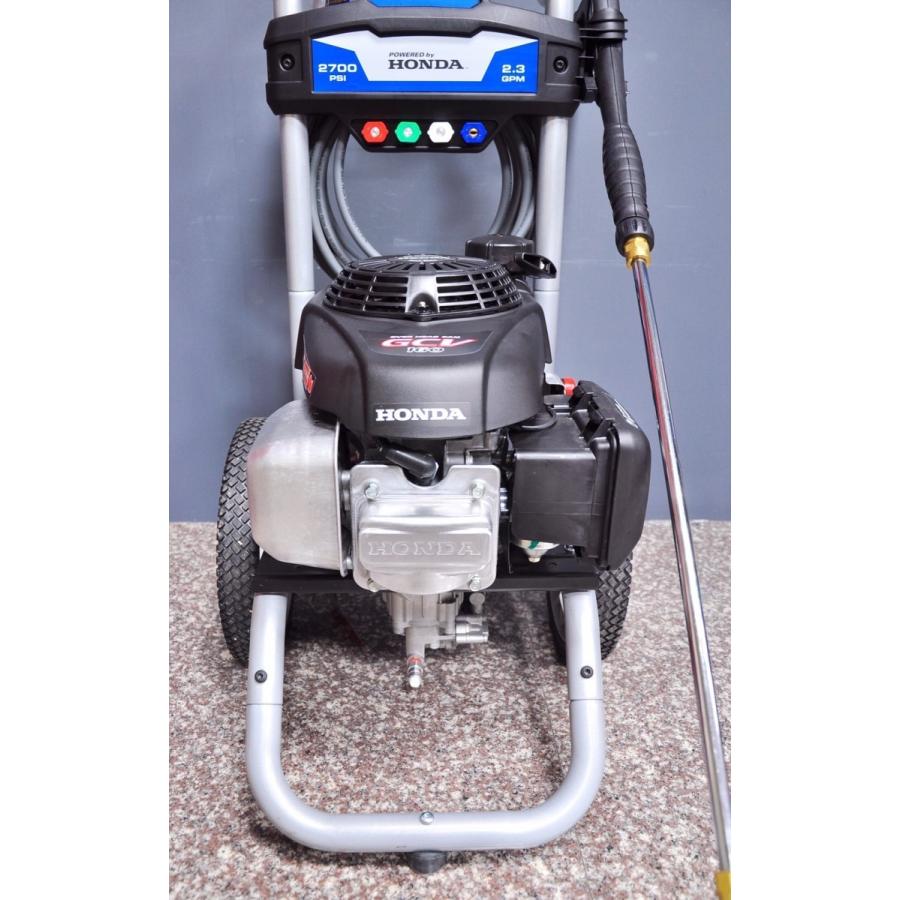 Honda ホンダエンジン式 高圧洗浄機 2700PSI 車輪付タイプ POWER Honda ホンダエンジン式 高圧洗浄機 2700PSI 車輪付タイプ POWER