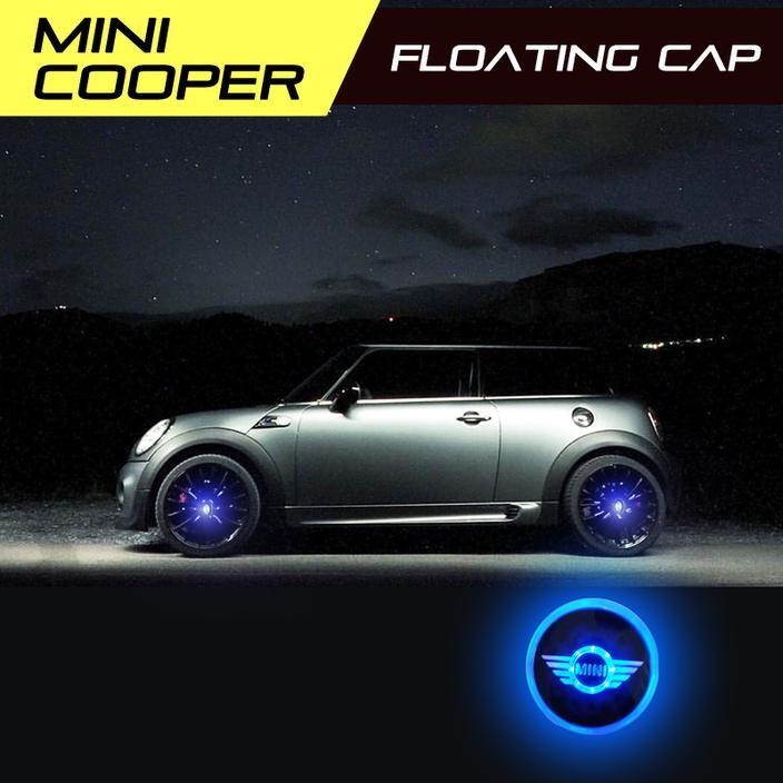Mini Cooper LEDフローティングセンターキャップセット 56 mm F型 