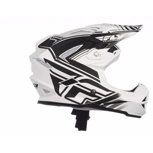 Fly Racing Default フルフェイスヘルメット XL(6162cm) ダート ダウンヒル BMX ホワイト