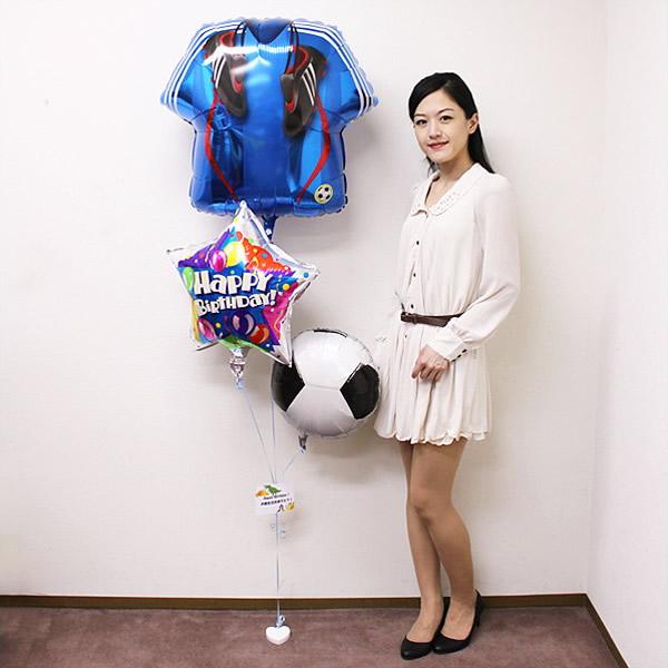 日本最級 誕生日デコレーションバルーン サッカーボーイ 上質で快適 大型商品160cm以上