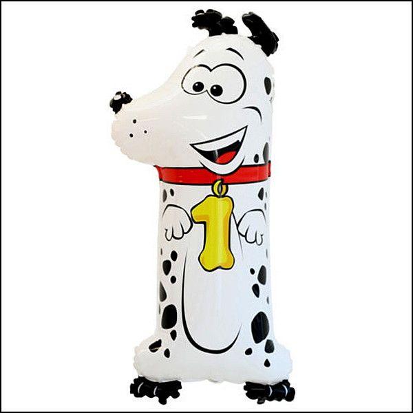 ナンバーバルーン １ ドッグ 風船 数字 動物 アニマル 動画有 メール便2個まで No 販促イベント屋 通販 Yahoo ショッピング