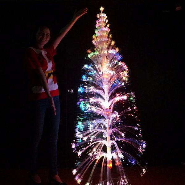 クリスマス装飾　クリスタルファイバーツリー　H180cm/クリスマス ツリー LED 電球｜event-ya｜03