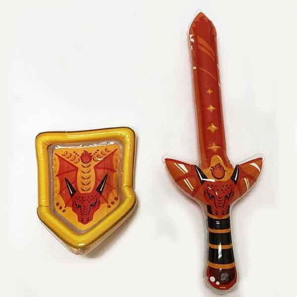 簡単に変身できるビニール玩具 ドラゴンデュエル装備 剣 盾 王冠 3点セット No 1148 販促イベント屋 通販 Yahoo ショッピング