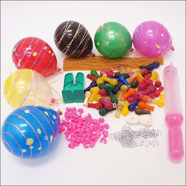 ヨーヨーつり100個セット お値打ち価格で らくらくポンプ つり針 つり紙付 水風船 お祭り 動画有 縁日