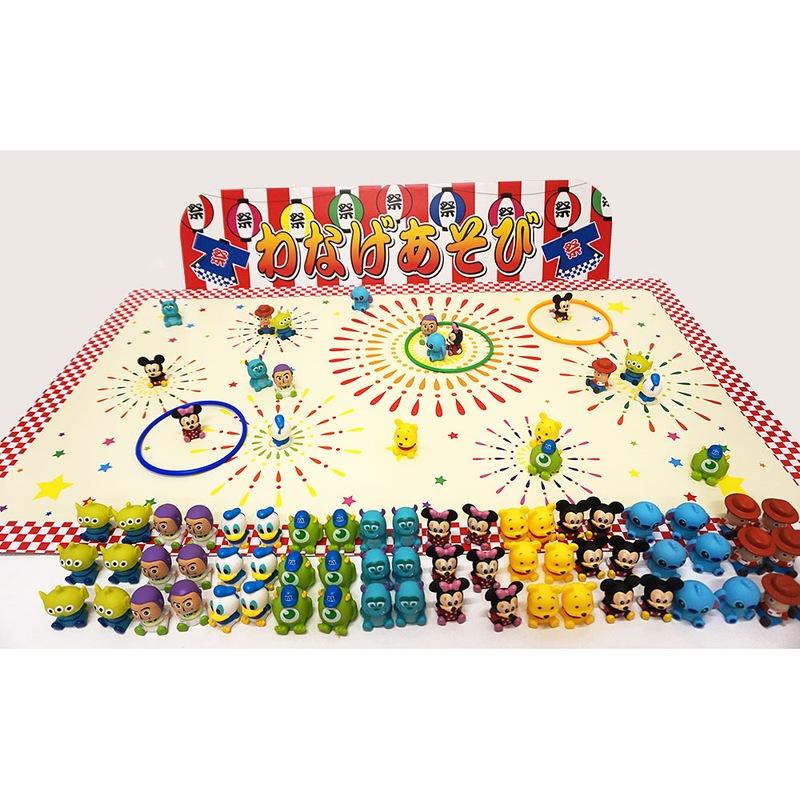 ディズニーおすわり人形輪投げ大会 景品100個 / わなげ 縁日 模擬店