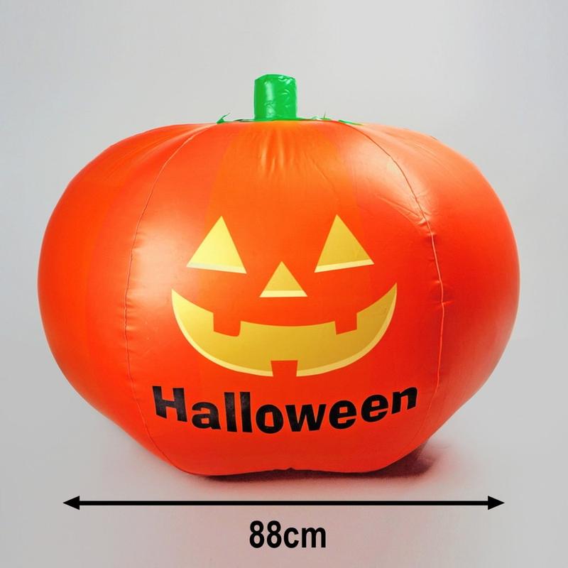ハロウィン装飾 エアーディスプレイ Bigビニールパンプキン エアポンプ