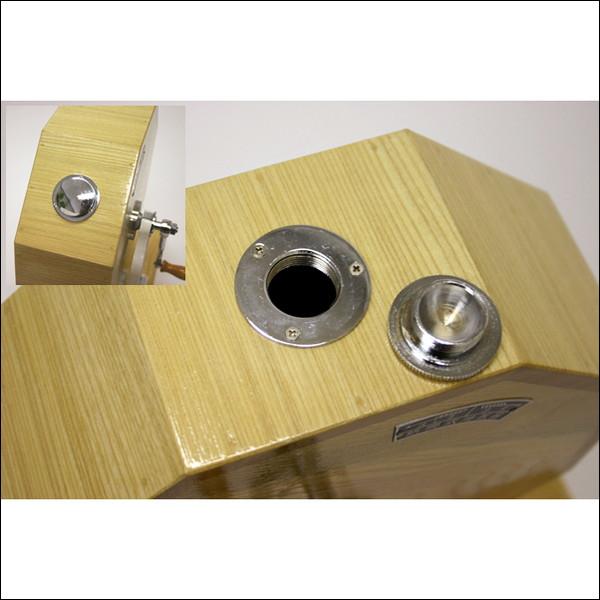 ガラポンの商品 2500球用 高級 木製ガラポン抽選器 SHINKO製 国産 [金色受皿付